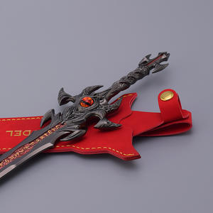 <span class=keywords><strong>Soul</strong></span> Land Capítulo final Juego de <span class=keywords><strong>anime</strong></span> Arma periférica Modelo Tang San's Divine Version Shura Espada mágica Grabada 29cm Aniversario - Product Image 5