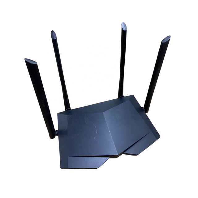 4*5dbi Tenda AC6 Home Wireless Routers Black 2.4G & 5G,2.4G & 5G 150 Mbps Wf2409e Router 1200mbps Router 4* 5dbi Antennas 4,2