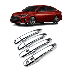 อุปกรณ์ตกแต่งรถยนต์คุณภาพสูง WZXD ฝาครอบมือจับประตูโครเมียมสำหรับ Yaris Ativ 2023 - Product Image 1