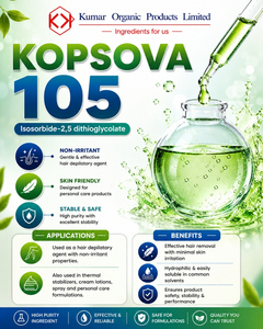 Isosorbide 2,5 Dithioglycolate, ingrédient d'épilation, solide cristallin blanc pour formules dépilatoires innovantes - Product Image 5