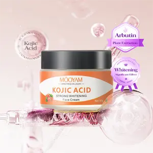 Kojik asit güçlü beyazlatma yüz kremi Anti-aging ve nemlendirici cilt anti-akne 50g MOOYAM kojik asit yüz kremi