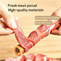 Bâtonnets de bœuf farcis de haute qualité enveloppés de viande de canard et de poulet, friandises pour chiens, nourriture sèche, stimule l'appétit, collations nutritives pour animaux de compagnie