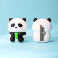 Panda mignon dessin animé étudiant papeterie Portable Mini taille-crayon Zhejiang