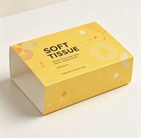 Sacs d'emballage en plastique jaunes imprimés sur mesure pour papier toilette et produits ménagers