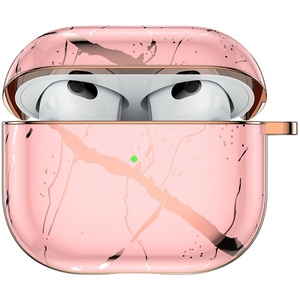 Funda de lujo para AirPod Pro <span class=keywords><strong>3</strong></span> <span class=keywords><strong>Gen</strong></span>, cubierta de lujo, diseño de mármol dorado galvanizado, Ready St, <span class=keywords><strong>2022</strong></span> - Product Image 2