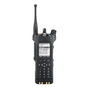 APX7000 Motorola Walkie Talkie genggam asli, Walkie Talkie P25 Radio dua arah multifrekuensi 1000 saluran GPS IP68 interkom