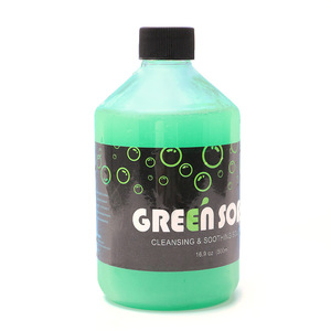 Jabón para Tatuajes de Marca Privada de 500 ml, Verde, Azul, Rosa, Jabón Limpiador y Calmante Natural para el Cuidado Posterior del Tatuaje, Jabón Premium para Estudio de Tatuajes - Product Image 2