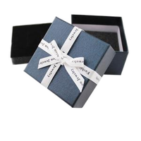 Boîtes d'emballage pour bijoux en papier rigide recyclé, fourniture en gros, petites entreprises, livraison rapide, étuis cadeaux personnalisés imprimés UV