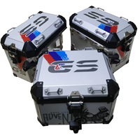 Le matériau en alliage d'aluminium est utilisé pour le coffre de moto BMW GS 750/850/1200/1250.