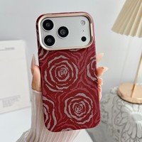 Coque de téléphone motif fibre de carbone haut de gamme antichoc anti-traces de doigts dissipation thermique pour 16 Pro Max 17