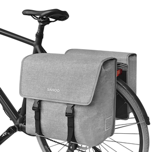 Sacoche de vélo double grande capacité pour <span class=keywords><strong>porte</strong></span>-bagages arrière, idéale pour le cyclisme et les voyages en extérieur - Product Image 5