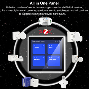 Panel de Control Inteligente Multifuncional Wifi EWelink, Pantalla Táctil con Comunicación Bidireccional, Hub Gateway Zigbee 3.0, Compatible con Alexa y <span class=keywords><strong>Google</strong></span> - Product Image 6