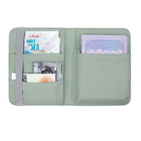 Sac de rangement personnalisé pour passeport, idéal pour le journal, le bloc-notes, le rangement multi-cartes, multifonctionnel, en nylon, pour un usage urbain