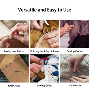 재봉 액세서리 핀 쿠션 대량 가정용 손 재봉 작은 바늘 휴대용 나무 바늘 상자 핀 쿠션 - Product Image 6