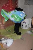 Costumes de Mascotte Poisson Personnalisés Taille Adulte pour Spectacles de Marque - Personnage Animal de Dessin Animé