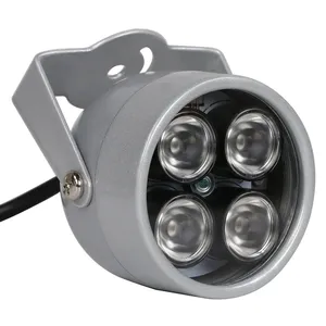 Iluminador IR de 850nm con 4 luces LED, infrarrojo, impermeable, visión nocturna, iluminación de relleno para CCTV, 12V CC, para cámaras de seguridad. - Product Image 5