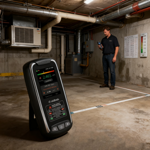 <span class=keywords><strong>Radon</strong></span>-Testgerät für Hausinspektionen Tragbares Hochpräzises Professionelles Radongas-Testgerät für Gebäude - Product Image 1