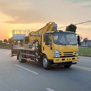 Nuevo vehículo aéreo de trabajo diésel Dongfeng de 7 secciones y 33.8 metros con motor Cummins Euro 6 y transmisión manual rápida de 6 velocidades - Product Image 3