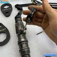 Kit de démontage et de test d'injecteurs de carburant à 4 buses G4-88, ensemble d'outils de réparation professionnels pour l'entretien des injecteurs diesel en atelier