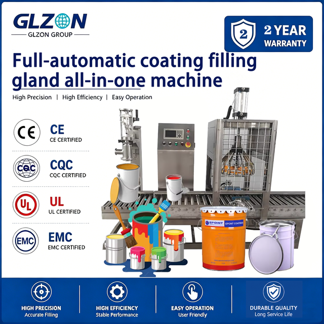 Paint Packaging Machine 18L Coating Adhesive Glue Resin Epoxy Liquid Filling Machine 5 Gallon Pail Container Filling Equipment