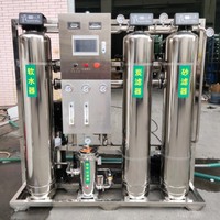 Système de purification d'eau solaire pour usine, avec machine d'emballage de sachets RO et système d'eau pure