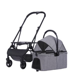 Kereta anjing peliharaan, kereta dorong anjing kucing ringan 2 <span class=keywords><strong>In</strong></span> 1 - Product Image 6