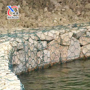 Nhiệm vụ nặng nề PVC caoted gabion Lồng hộp cho tường chắn trên bờ sông - Product Image 5