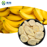 SAIYANG Gedroogd Fruit Groothandelsprijs Gedroogde Fruit Snacks FD Bananenplakjes Gedroogde Bananenplakjes