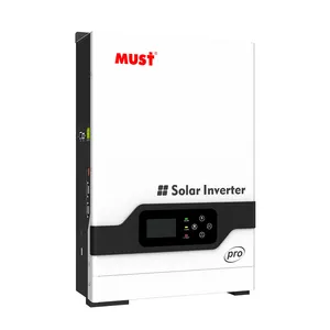 MUST High Frequency Solar Inverter 3kw With Mppt 80A Charge Controller PV1800 LV Series