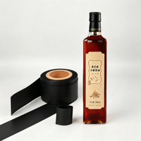 Étiquettes thermorétractables personnalisées et durables pour l'emballage des boissons avec formes sur mesure