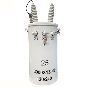 Transformador de Distribución de Montaje en Poste JIKAI de 10 kVA, Monofásico de 10 kV, Tipo CSP, Doble Voltaje, Cumple con ANSI/IEC - Product Image 6