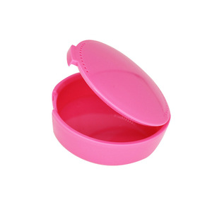 Étui portable miniature pour aligneurs dentaires avec miroir, boîte de rangement pour prothèses dentaires avec couvercle, boîte de rangement pour appareils orthodontiques. - Product Image 4