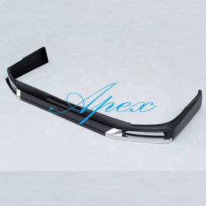 Lèvre avant LED Quantum Wide Body pour Toyota Hiace Van Bus 2014-2018, pare-chocs avant Modellista II étroit, protection de lèvre, pièces Hiace - Product Image 4