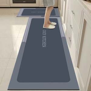 Grand ensemble de <span class=keywords><strong>tapis</strong></span> de sol antidérapant moderne <span class=keywords><strong>tapis</strong></span> antidérapant en polyester lavable avec motif fantaisie pour <span class=keywords><strong>tapis</strong></span> de <span class=keywords><strong>cuisine</strong></span> - Product Image 3