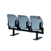 Siège de stade extérieur de haute qualité, siège pliant monté sur le sol, chaise de tribune sportive, siège télescopique pour gradins intérieurs
