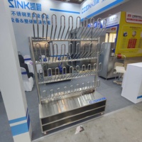 Nouveau séchoir à bottes en acier inoxydable 304 avec stérilisation à l'ozone et désodorisation pour atelier de viande
