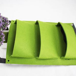 Bolsas de Cultivo Reutilizables Resistentes de Fieltro para Plantas - Macetero Colgante de Pared Estilo Rústico - Product Image 6
