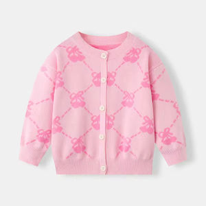 Suéteres Cárdigan de Boutique para Niñas, Estilo Princesa con Botones, Colección Otoño-Invierno-Primavera 2026 - Product Image 1