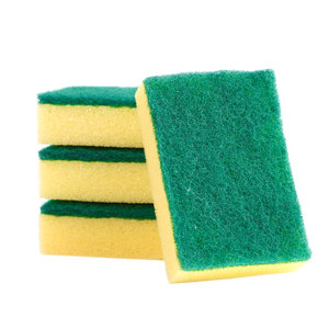 Éponge de nettoyage puissante double face pour vaisselle, tampon à récurer robuste, éponge de cuisine - Product Image 3