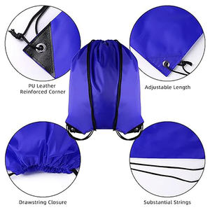 Promotional Nylon <strong>Polyester</strong> <strong>Drawstring</strong> Backpack <strong>Bags</strong> Custom Logo 210D <strong>Polyester</strong> <strong>Drawstring</strong> Gift <strong>Bag</strong> Sports <strong>Bag</strong> for Gym - Product Image 6