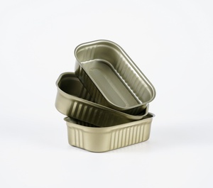 Latas de <span class=keywords><strong>lata</strong></span> de sardina vacías cuadradas de fácil apertura de dos piezas de hojalata calificadas <span class=keywords><strong>para</strong></span> alimentos <span class=keywords><strong>para</strong></span> enlatar pescado - Product Image 5