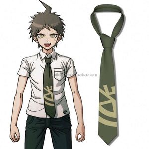 Cravate Anime Super Danganronpa, Cravate <span class=keywords><strong>Dangan</strong></span> Ronpa Hinata Hajime, Cravate de Cosplay, Cravate Personnalisée, Cadeau d'Anniversaire - Product Image 5