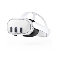 Coque transparente pour Meta Quest 3 coque de protection avant transparente en verre pour Oculus Meta Quest 3
