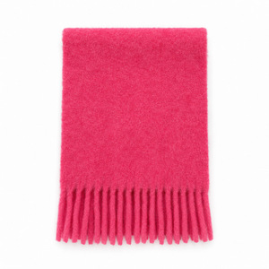 Unisex <b>Wool</b> Blend <b>Scarf</b> Autumn Winter Solid Color Long Tassel Warm Fashion <b>Scarf</b> for Men and Women - Product Image 5