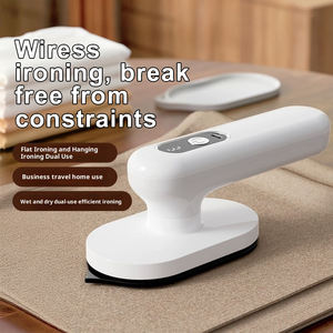 Vaporera <span class=keywords><strong>de</strong></span> viaje <span class=keywords><strong>recargable</strong></span> por USB ligera y máquina <span class=keywords><strong>de</strong></span> planchar <span class=keywords><strong>plancha</strong></span> eléctrica portátil <span class=keywords><strong>de</strong></span> mano para <span class=keywords><strong>ropa</strong></span> sin arrugas - Product Image 6