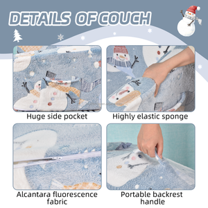 <span class=keywords><strong>Sedia</strong></span> per bambini convertibile con pupazzo di neve incandescente divano per bambini - Product Image 2