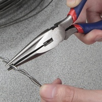 WORKPRO Jeu de 5 pinces Slip Joint Linesman à long nez et rainure diagonale