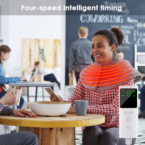 Household Heated Neck & Shoulder Wrap Massager for Muscle Comfort & Daily Care - Product Image 4