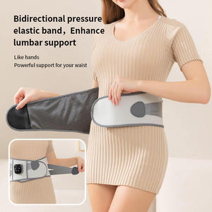 New Style Breathable Flexible Waist <b>Massager</b> Electric Relaxation <b>Vibrator</b> <b>Back</b> Fat Slimming Massage Belt Pain Relief - Product Image 2