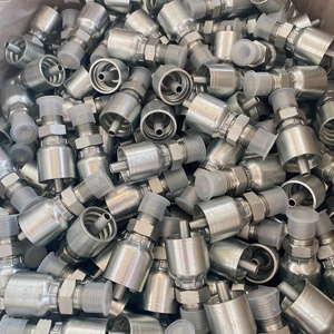 15611 nam jic 37 ° Hose End fitting1sn/2sn/4sp Hose Parker 43 nptf một mảnh uốn ống phù hợp NPT thủy lực một mảnh phụ kiện - Product Image 2